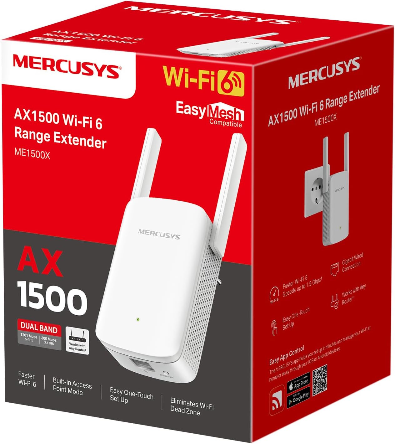Amplificador WiFi 6 Mercusys ME