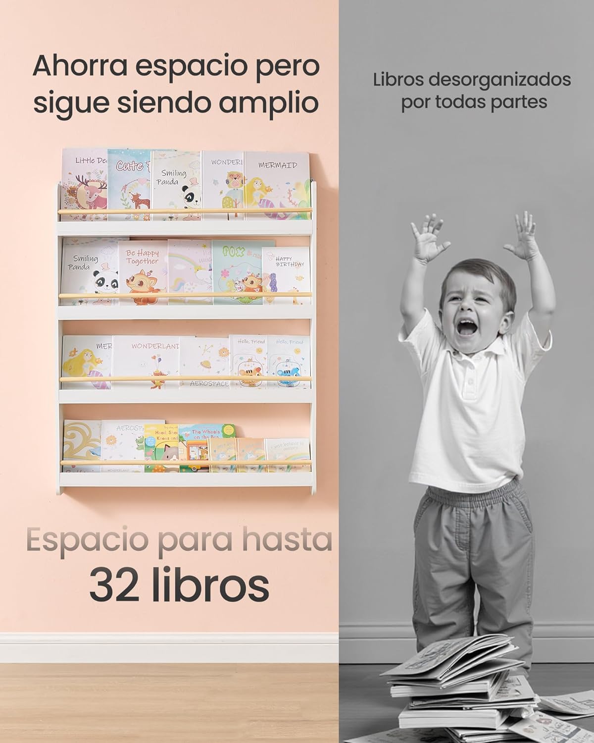 SONGMICS Estantería Infantil