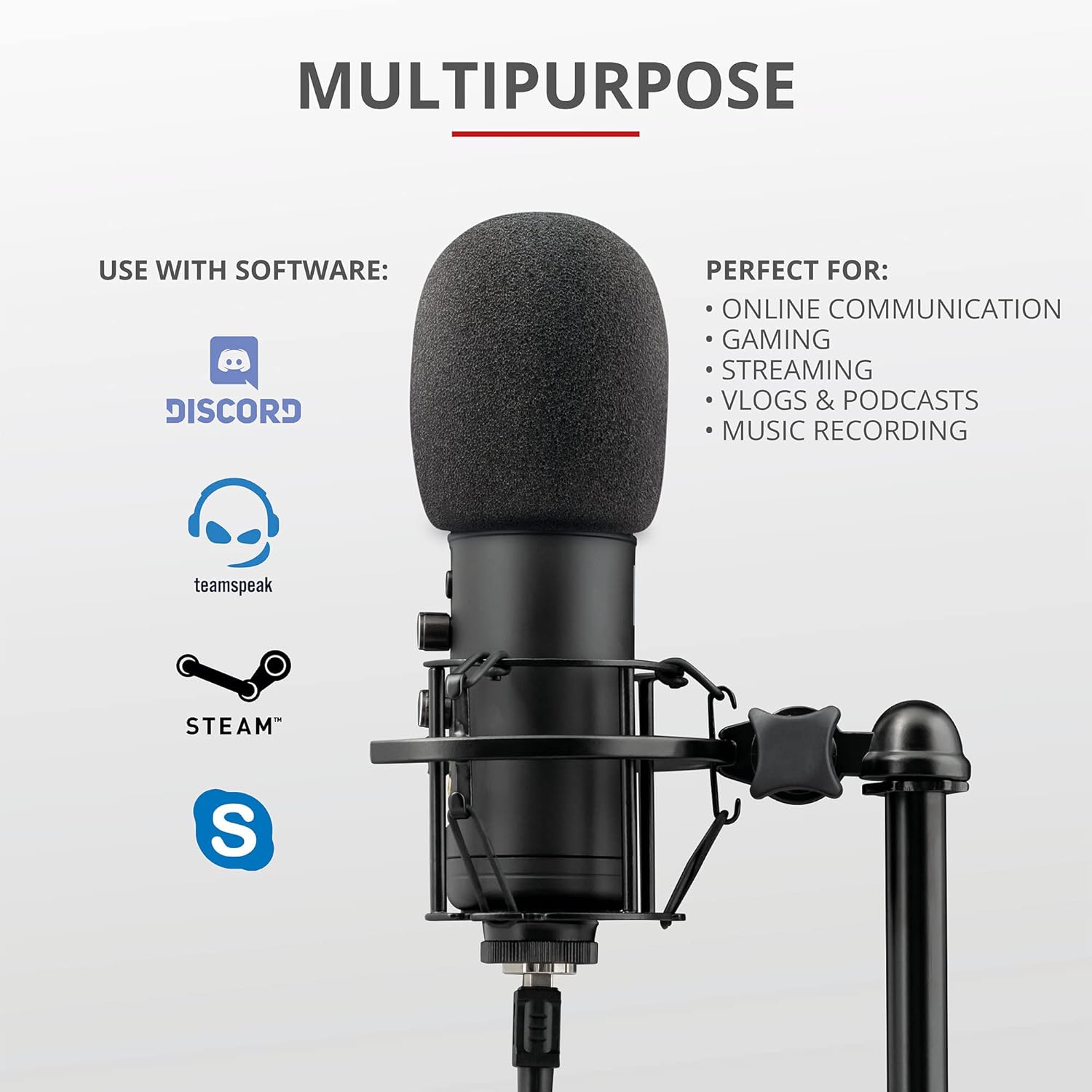 Micrófono Trust Gaming GXT 256