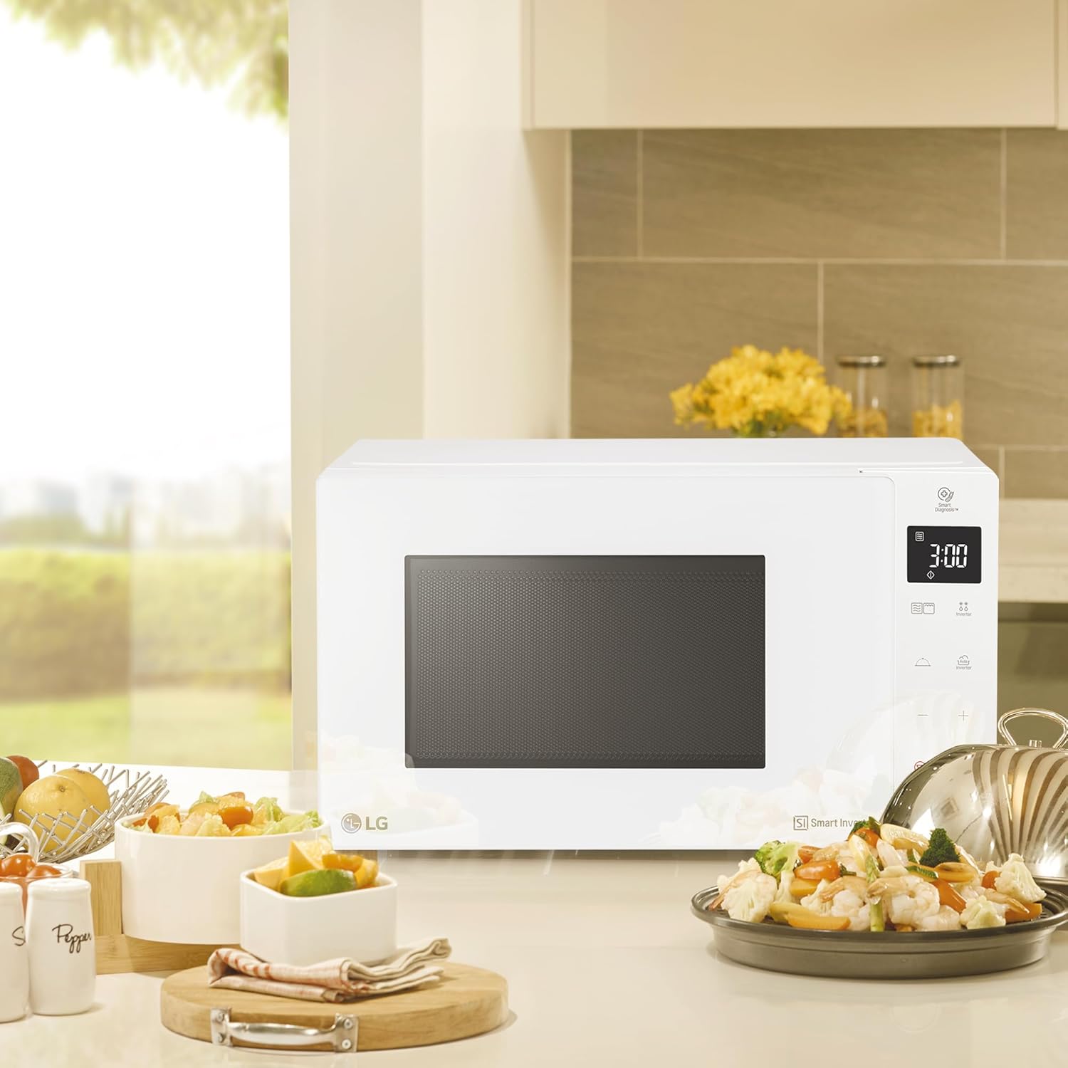 Microondas con Grill LG MH6