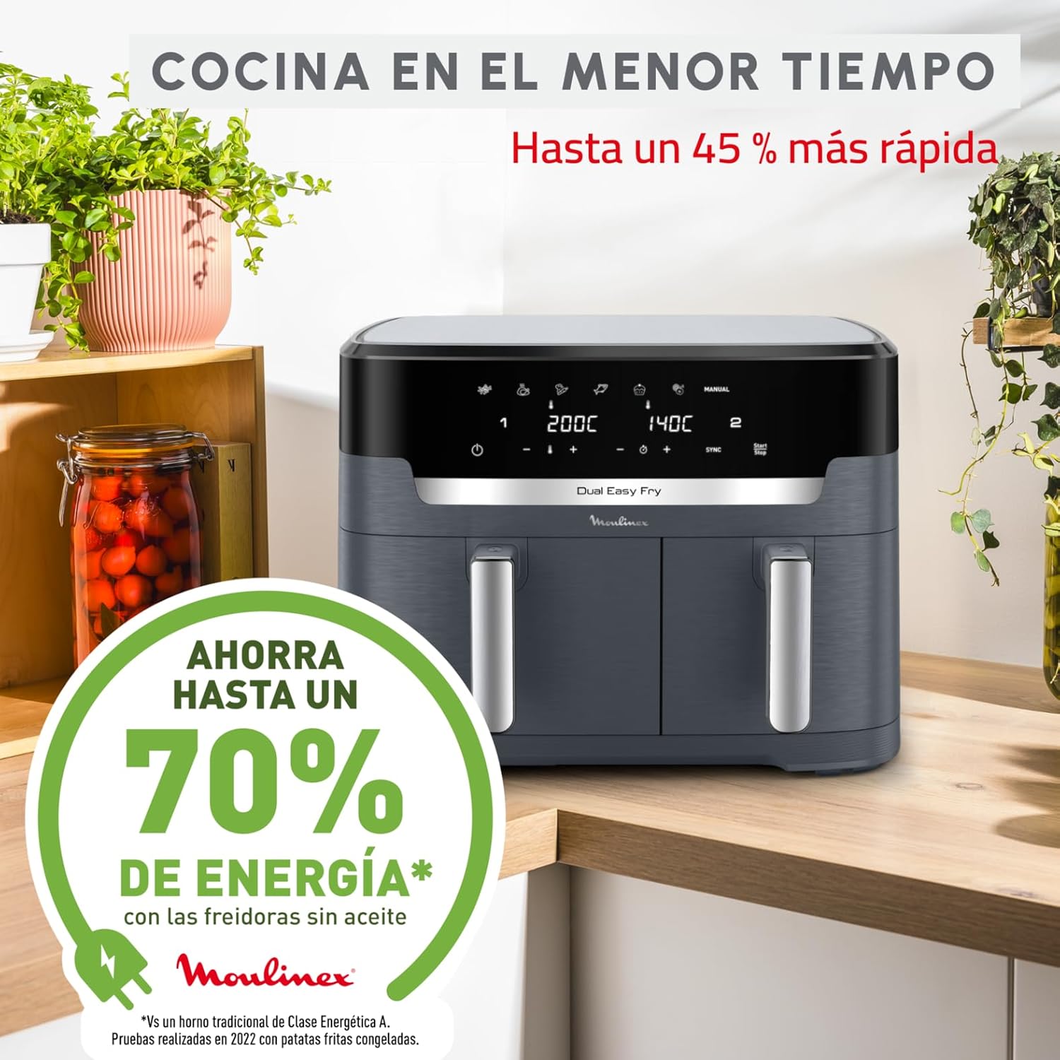 FREIDORA DE AIRE Moulinex XXL 11L