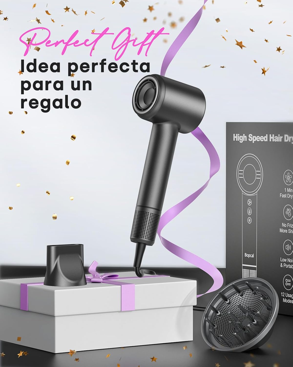 Bopcal Secador Pelo Iónico