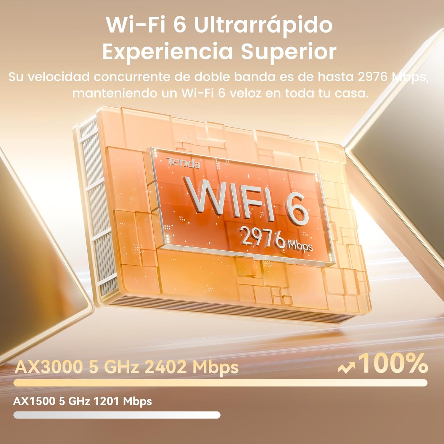 Sistema Mesh WiFi 6 Tenda