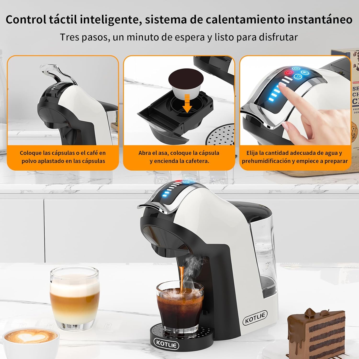 19Bar 5en1 Máquina de Café