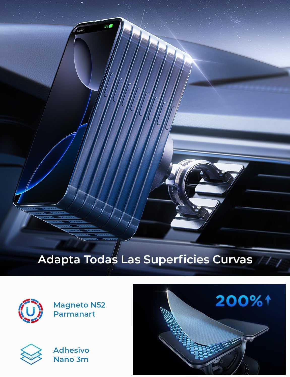 Cargador Magsafe Coche LISEN 15W