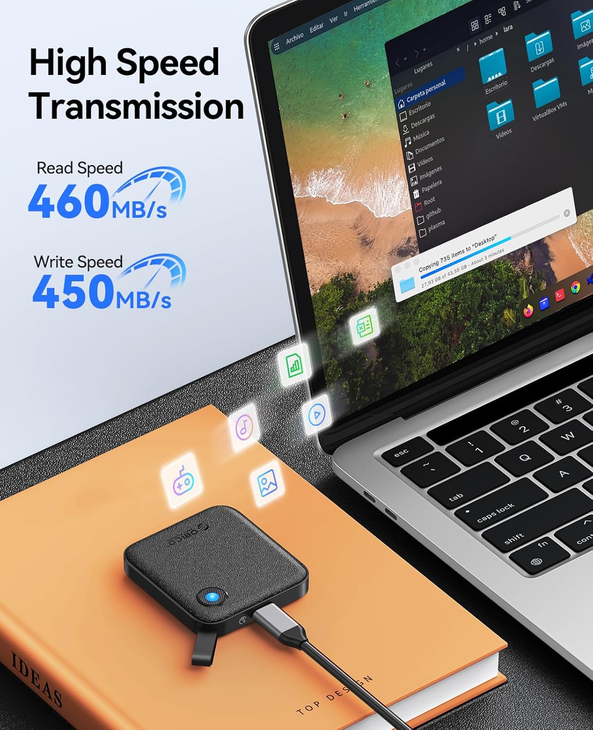 ORICO Portable SSD 512 GB