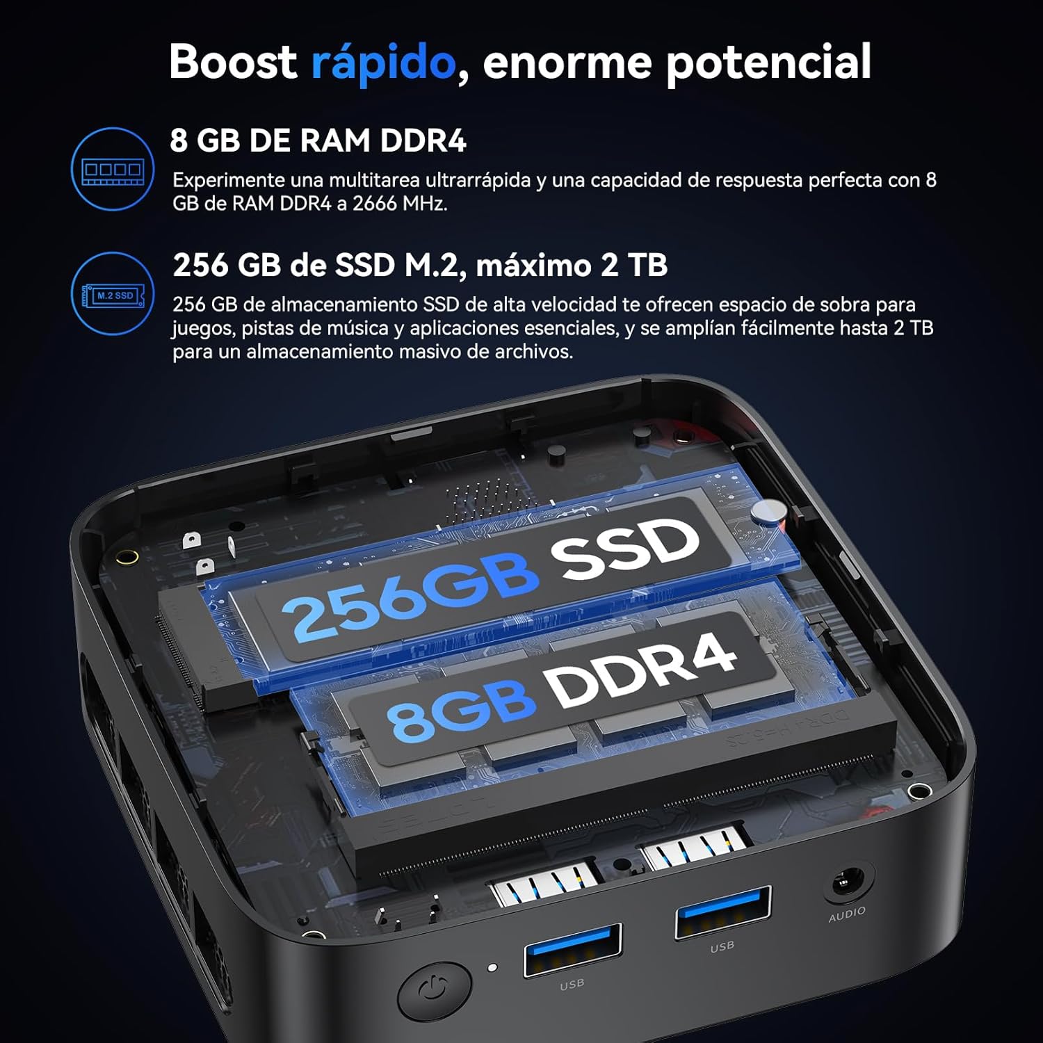 Huidun H50 Mini PC W11