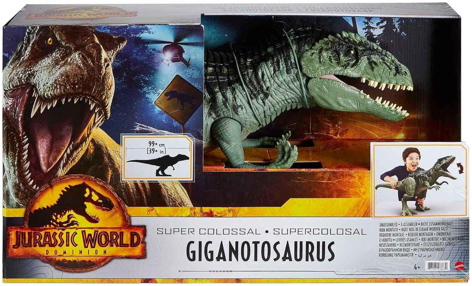 Figura Dinosaurio Mattel Jurassic