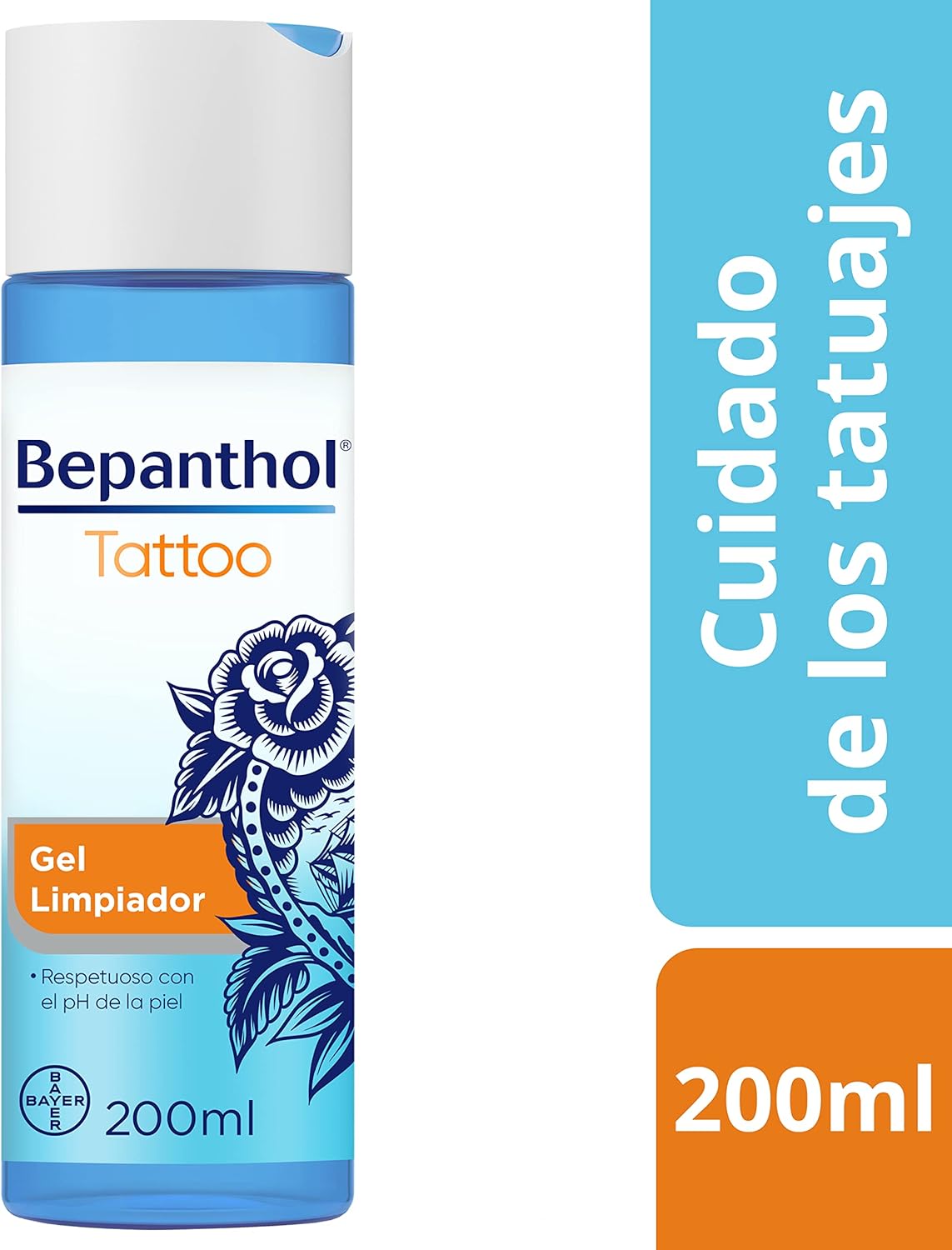 Bepanthol Tattoo Gel: Limpiador e Hidratante