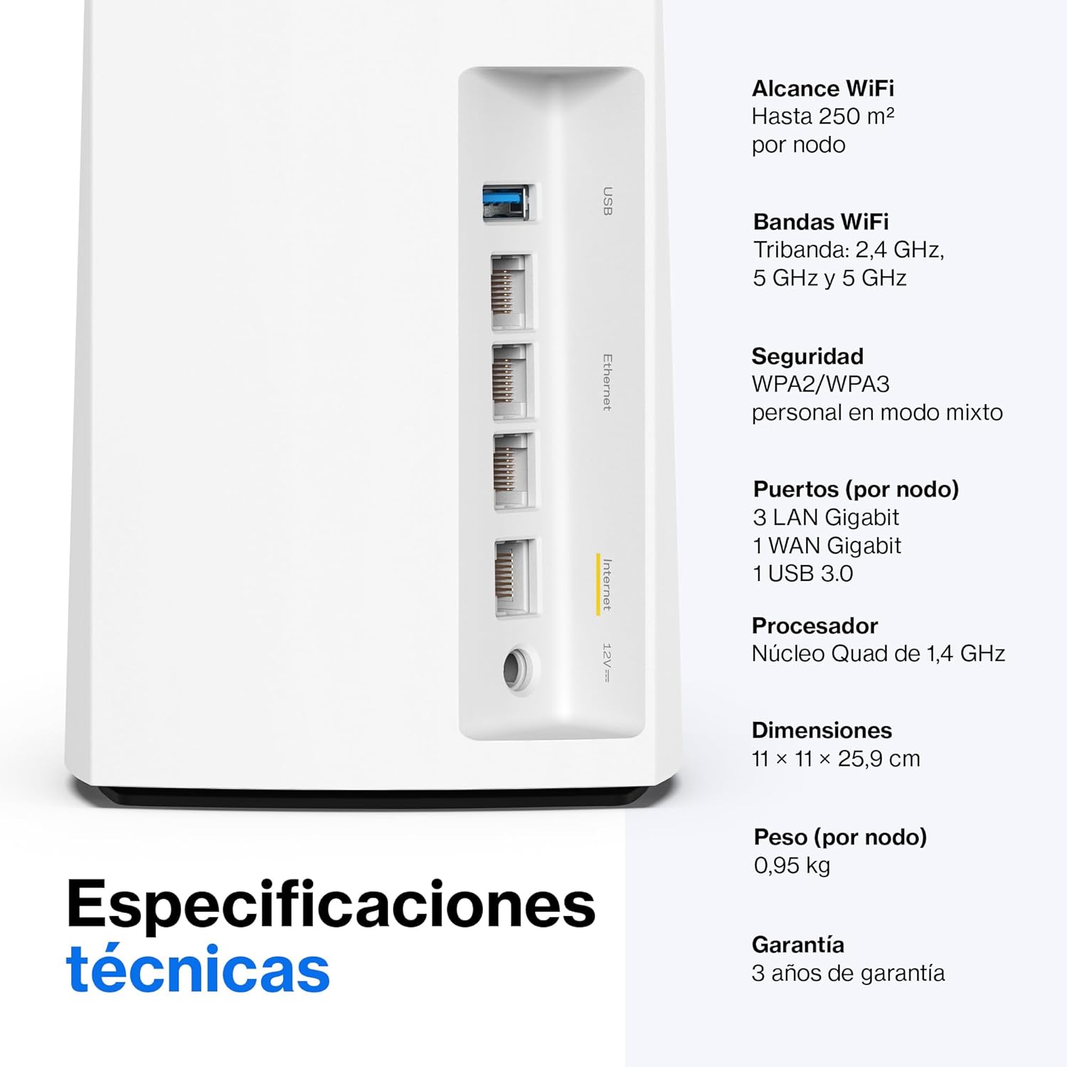 Sistema WiFi 6 Mesh Linksys