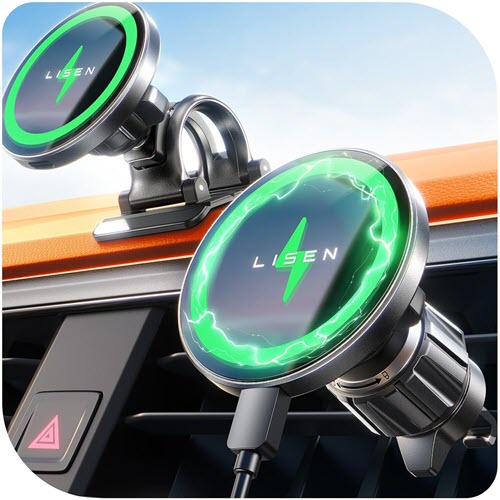 Cargador Magsafe Coche LISEN 15W