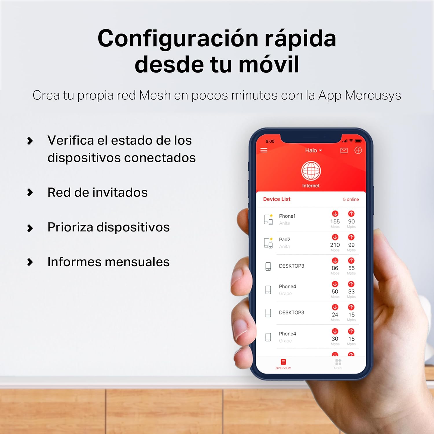 Mercusys WiFi 6 Mesh 6