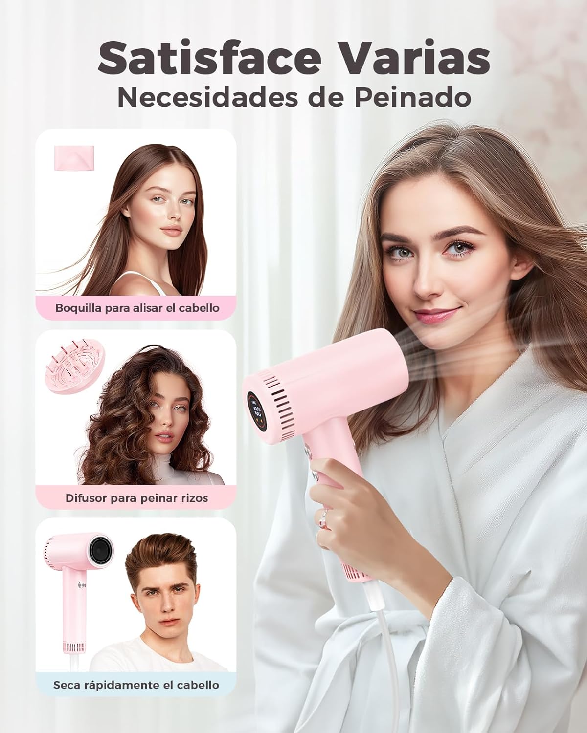 Haokoo Secador de Pelo Iónico