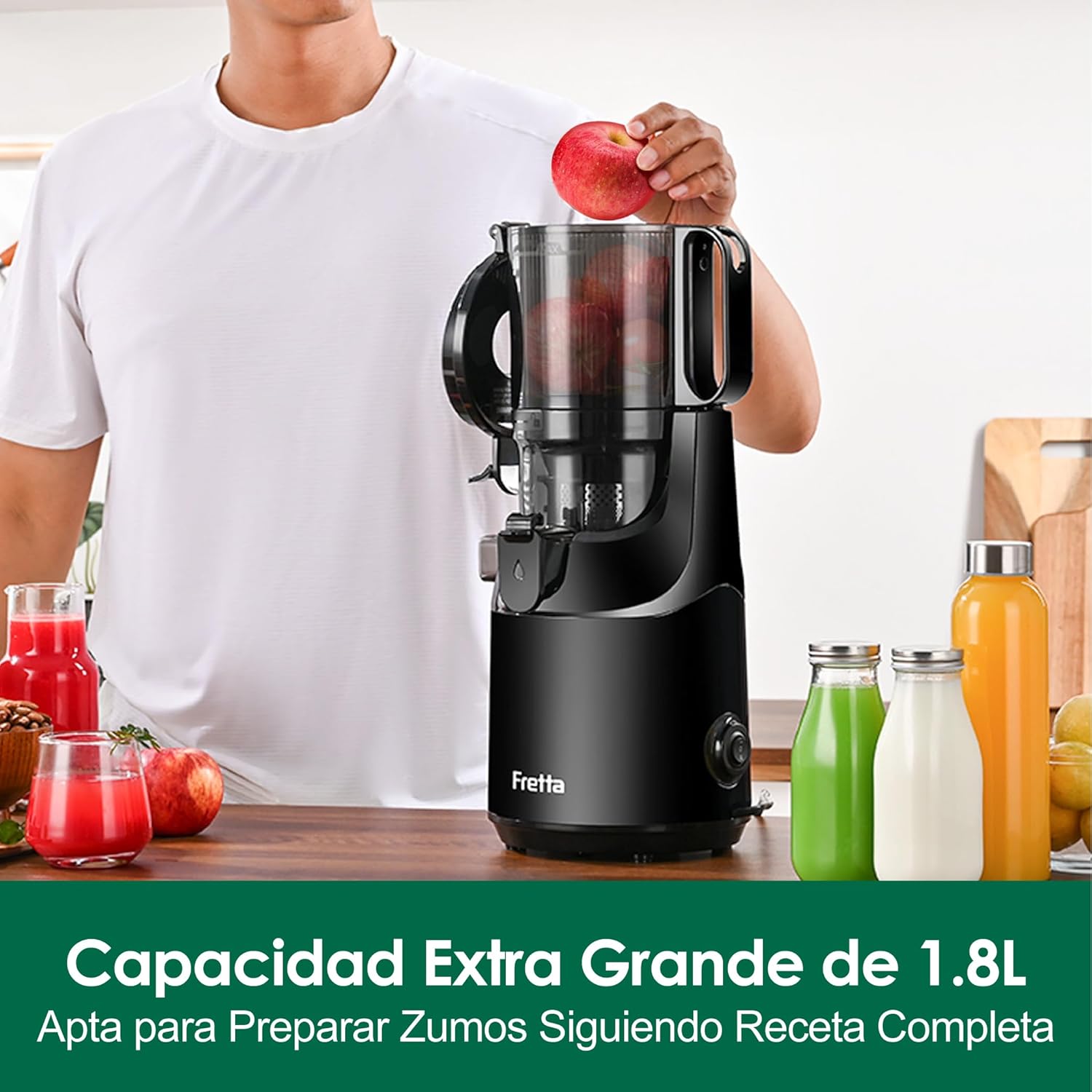 Fretta Extractor de Zumos y Verduras