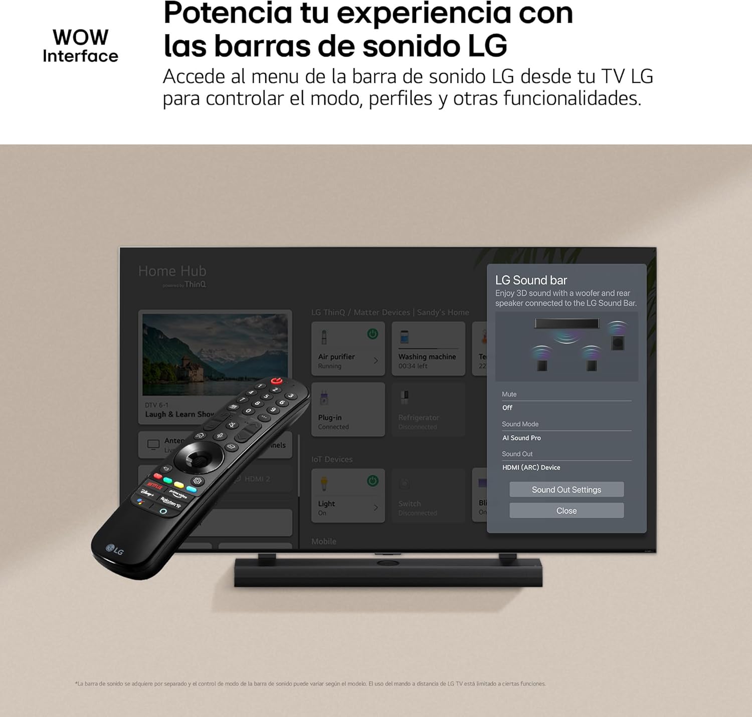SmartTV LG 65UT