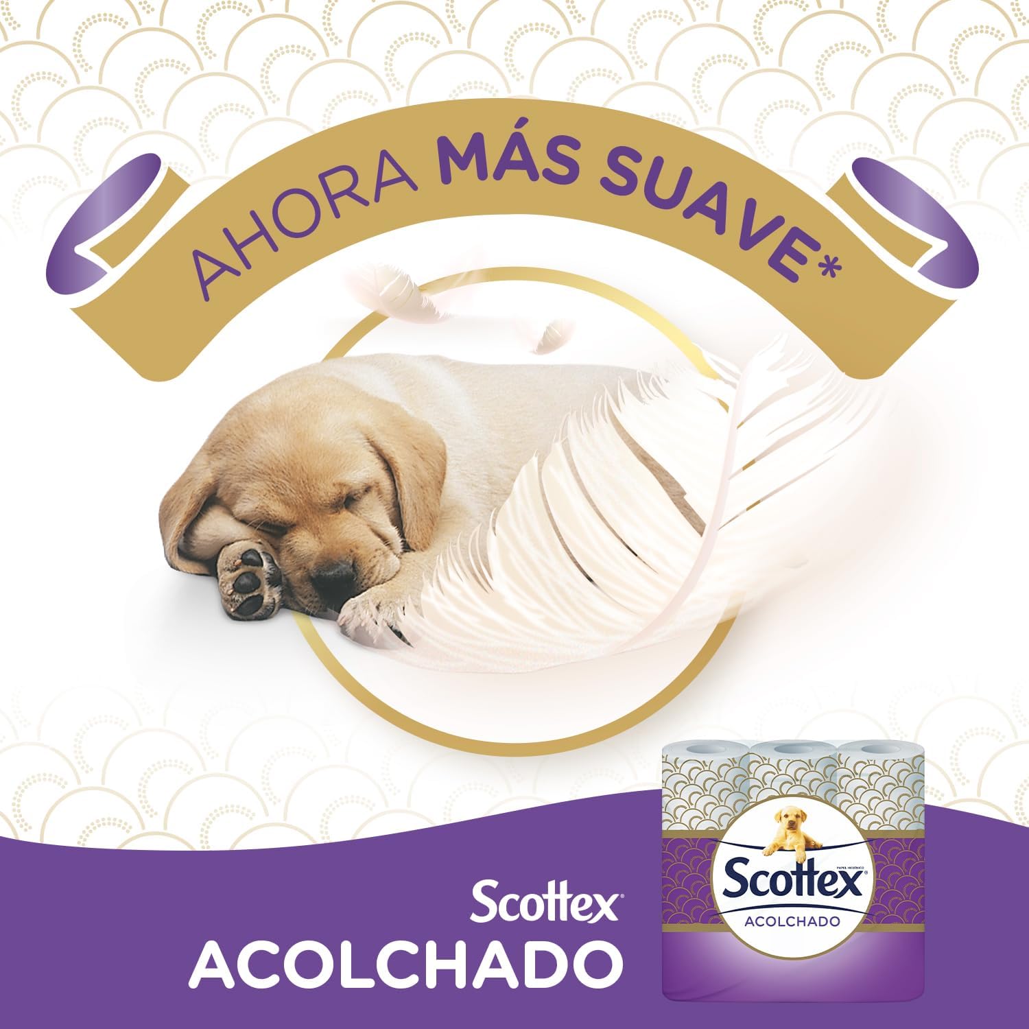 Papel higiénico Scottex 8 rollos 7 PACK
