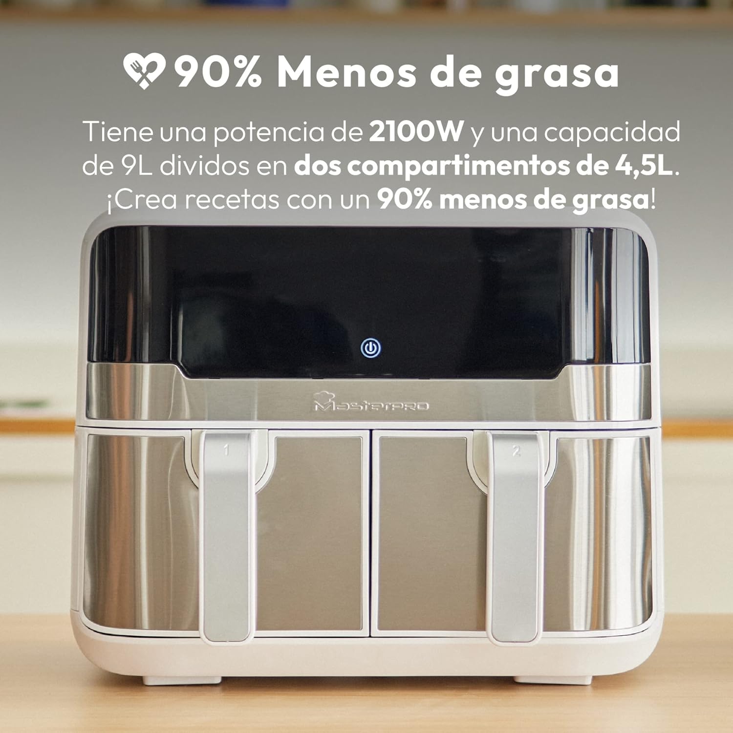 MasterPro Rocket Duo 900 Freidora de aire