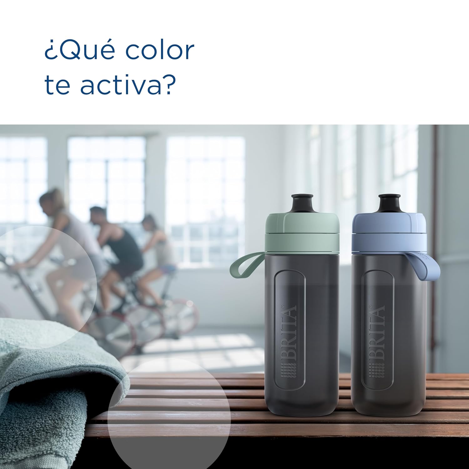 BRITA Botella deportiva con filtro de agua