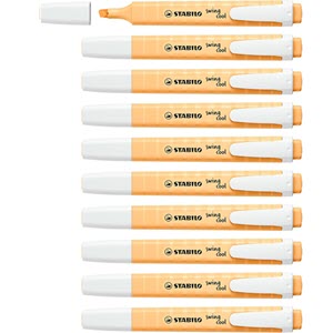 Marcador STABILO naranja pálido