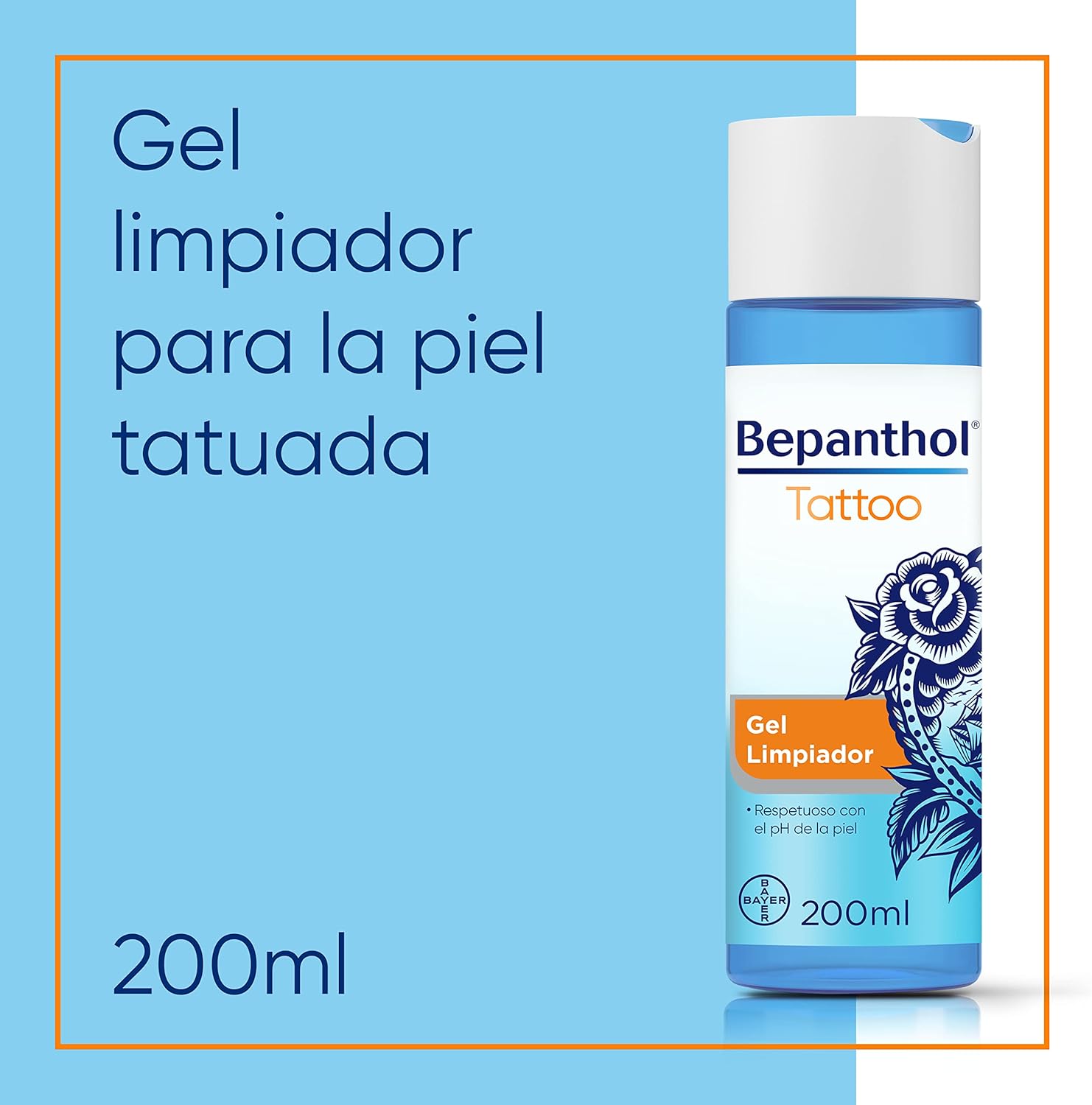 Bepanthol Tattoo Gel: Limpiador e Hidratante