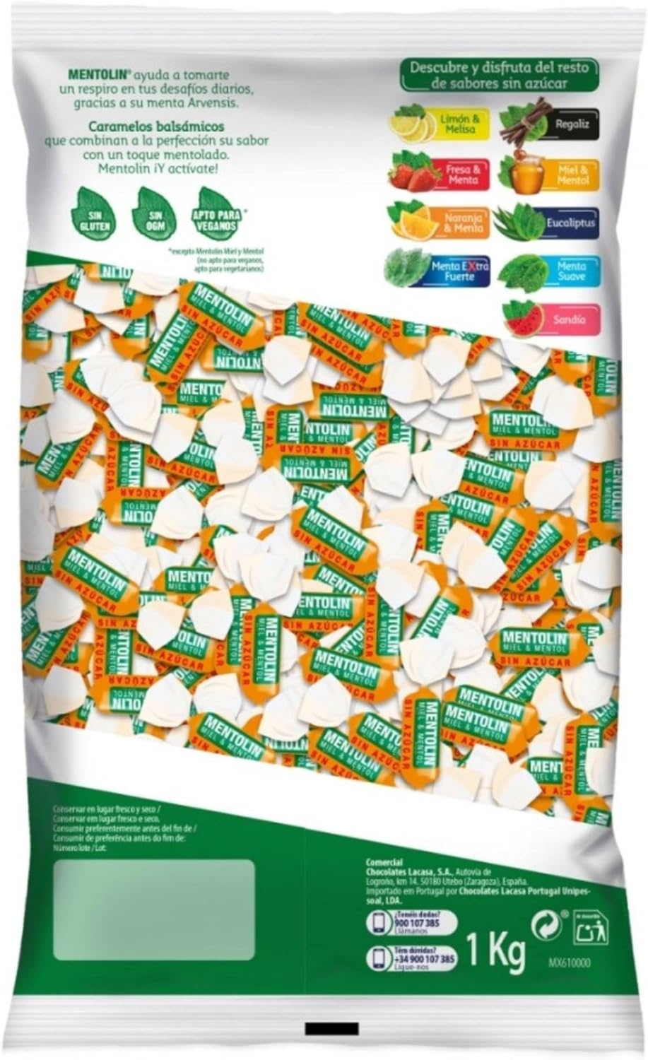 Mentolin Miel Mentol 1kg