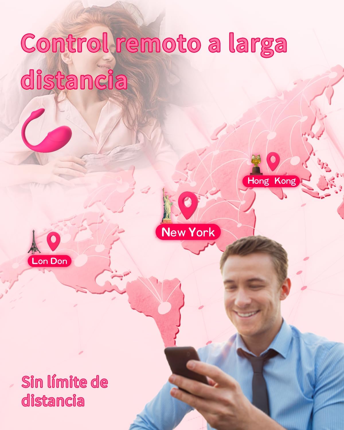 Vibrador Kaiagame Mando a Distancia