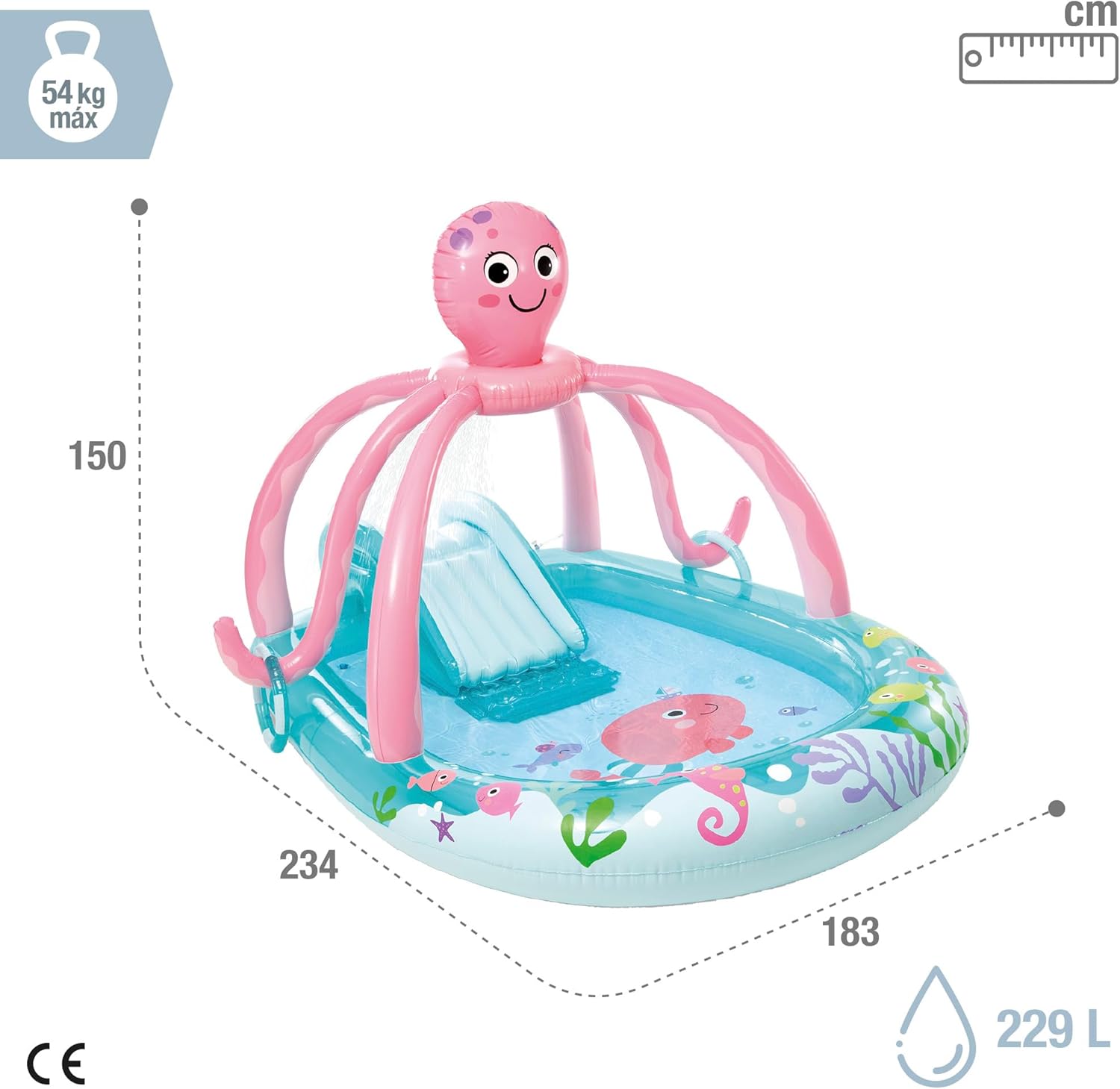 INTEX Piscina Infantil Hinchable con tobogán