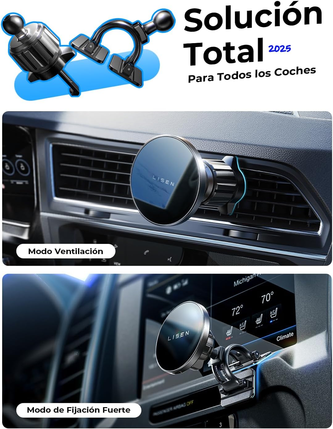 Cargador Magsafe Coche LISEN 15W