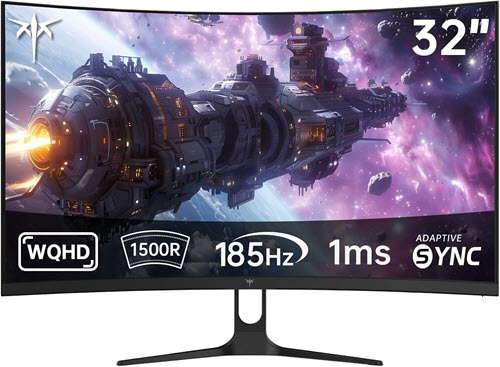 KTC Gaming Monitor Curvo 32” QHD H32S17