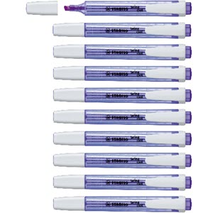 Caja 10 Marcadores fluorescentes Stabilo