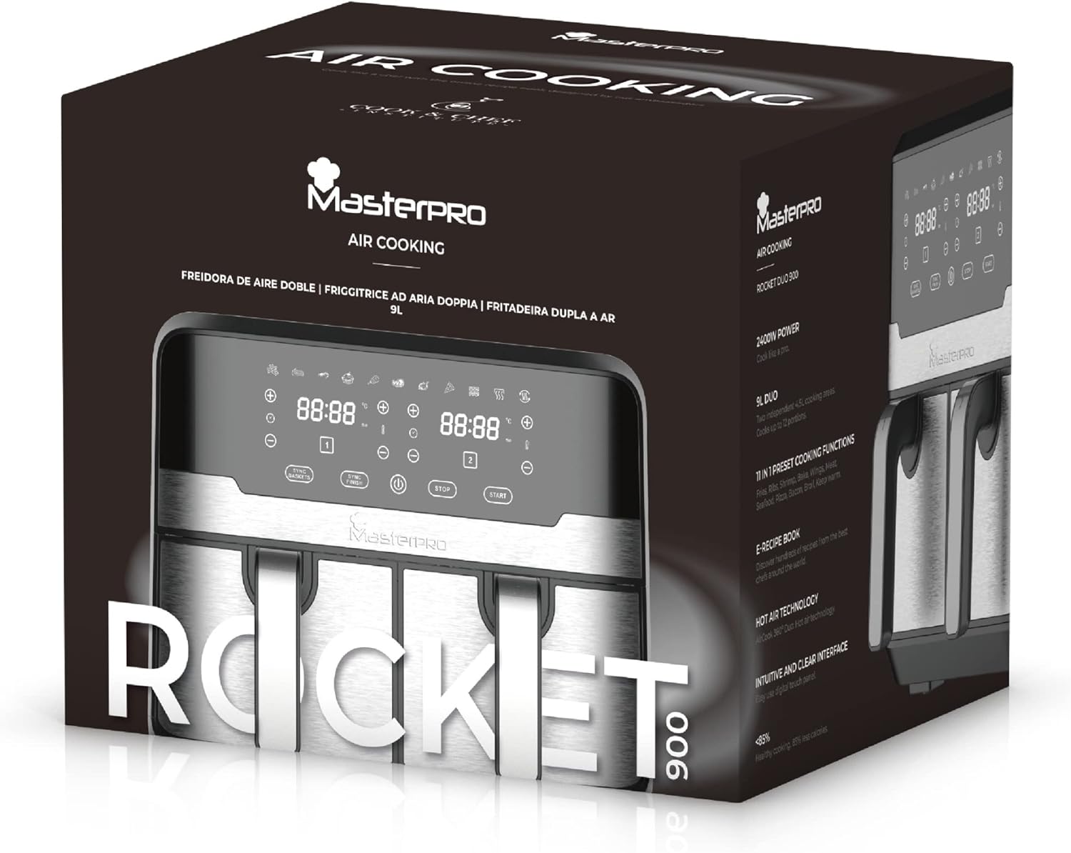 Freidora Sin Aceite MasterPro 900 
