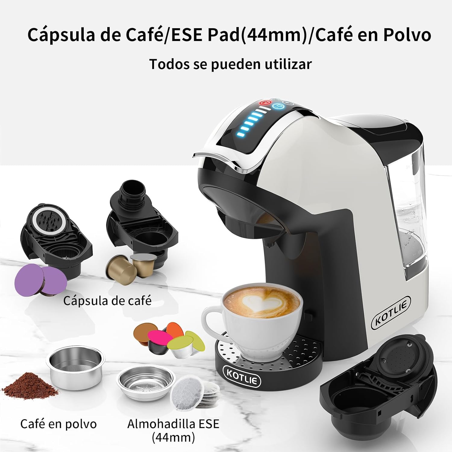 19Bar 5en1 Máquina de Café
