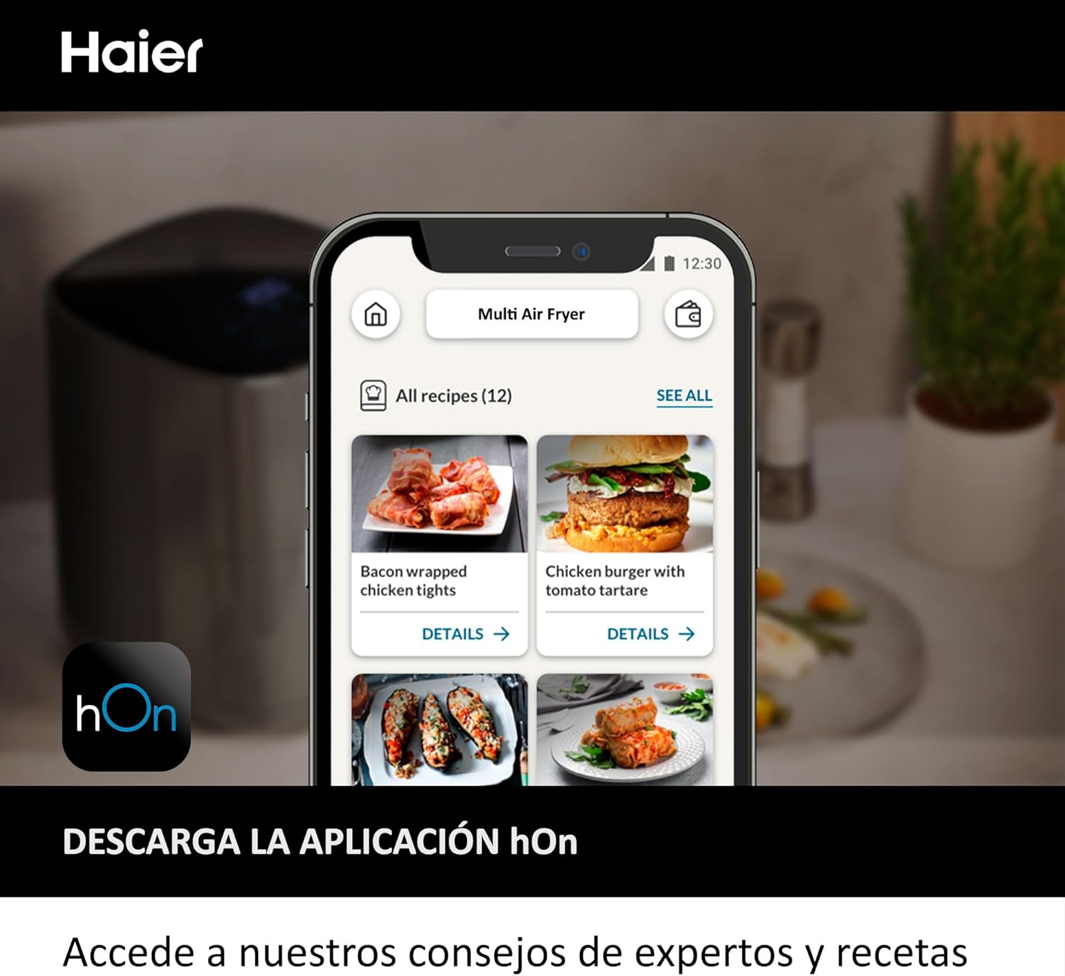 HAIER Freidora de Aire 5L