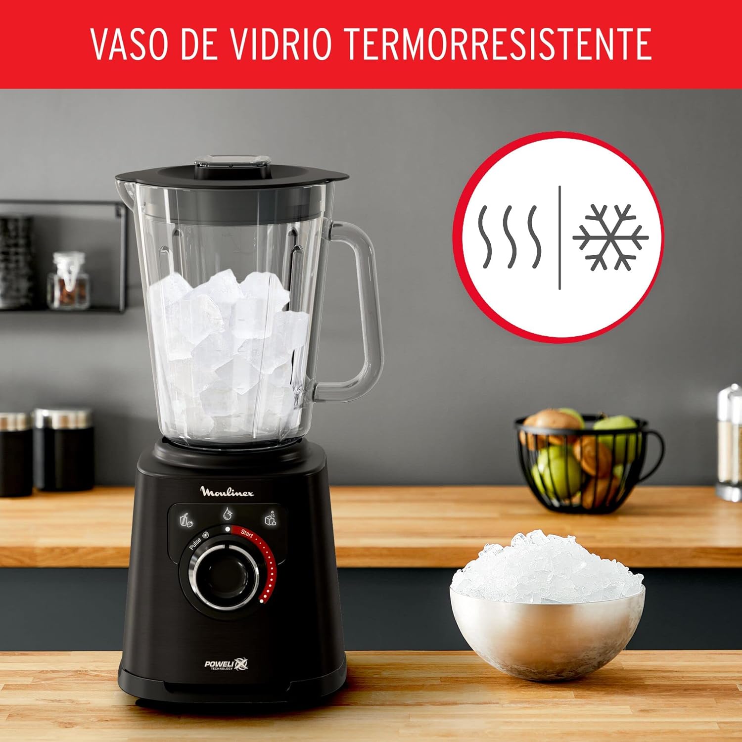 Batidora Smoothie Moulinex 1200W