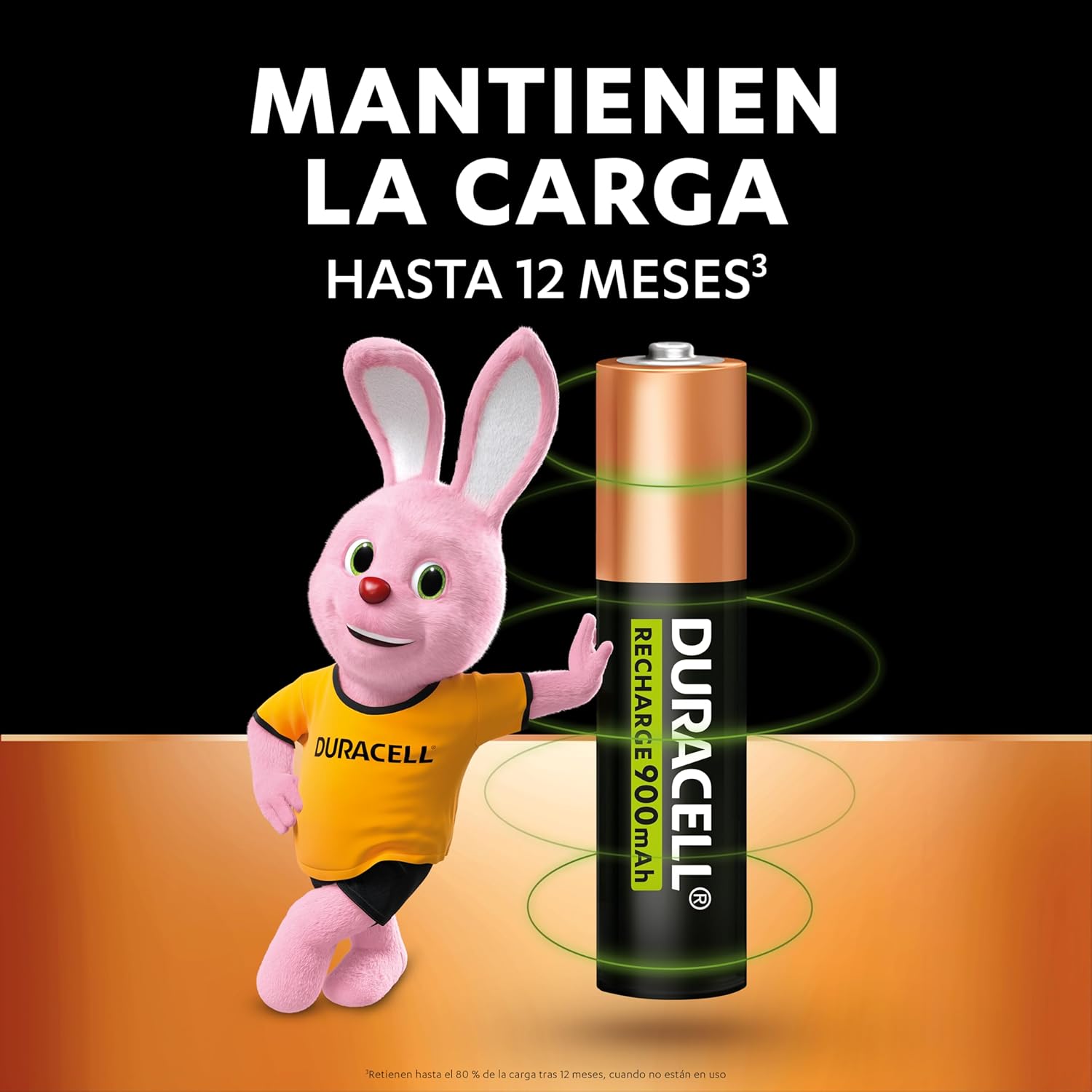 Pack 4 Duracell pilas recargables AAA