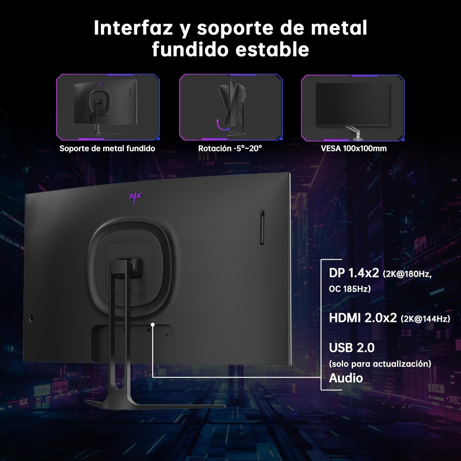 KTC Gaming Monitor Curvo 32” QHD H32S17