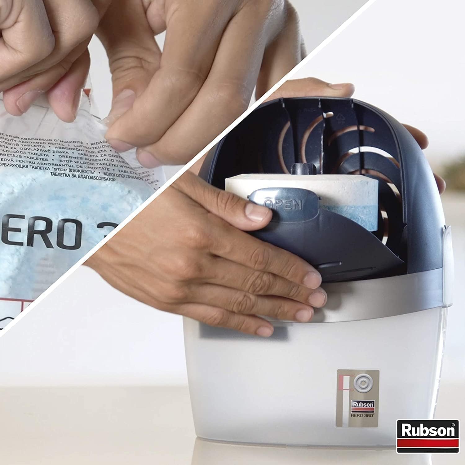 Rubson AERO 360 Deshumidificador recargable