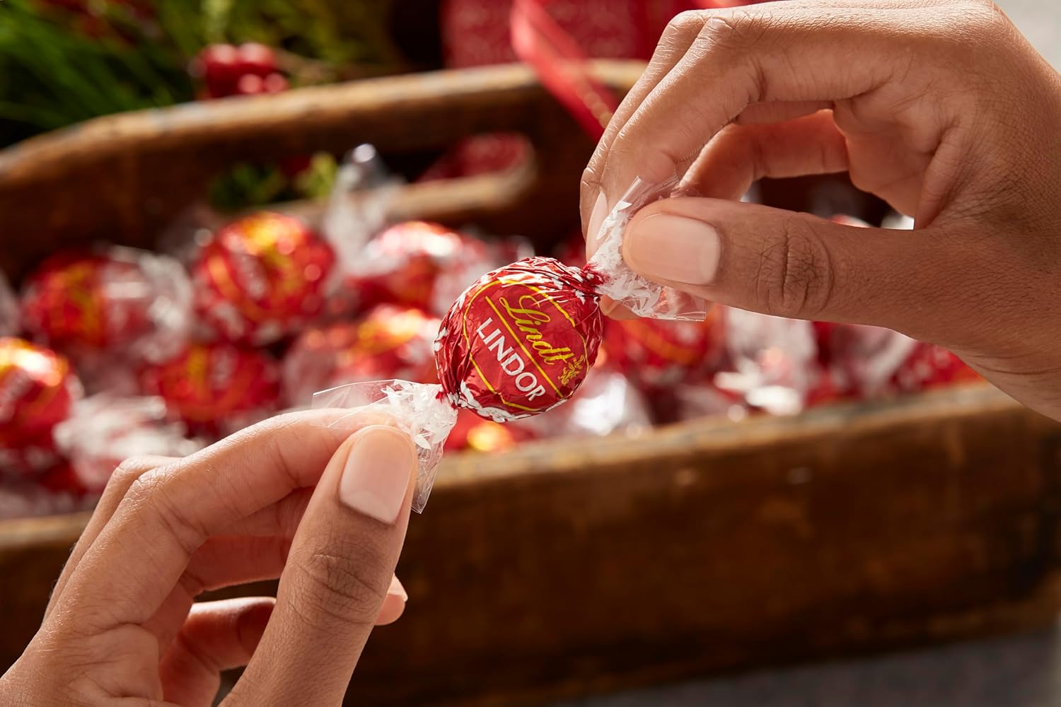 Pack de 3 Lindt LINDOR Cornet chocolate