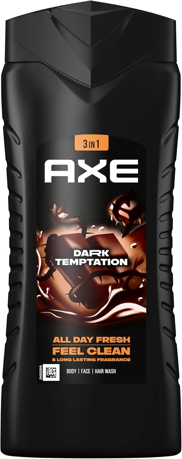Pack 4 Axe Gel de Ducha y Champú