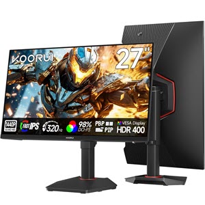 KOORUI Monitor Gaming 27