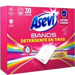 Asevi Bands Detergente en Tiras