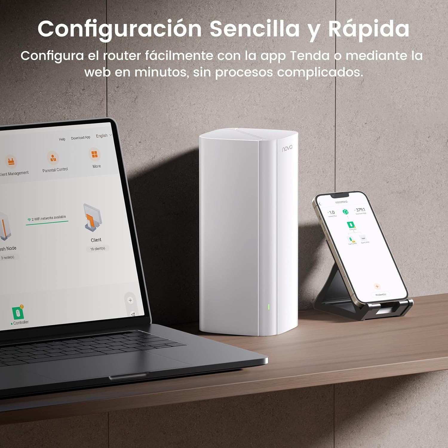 Sistema Mesh WiFi 6 Tenda