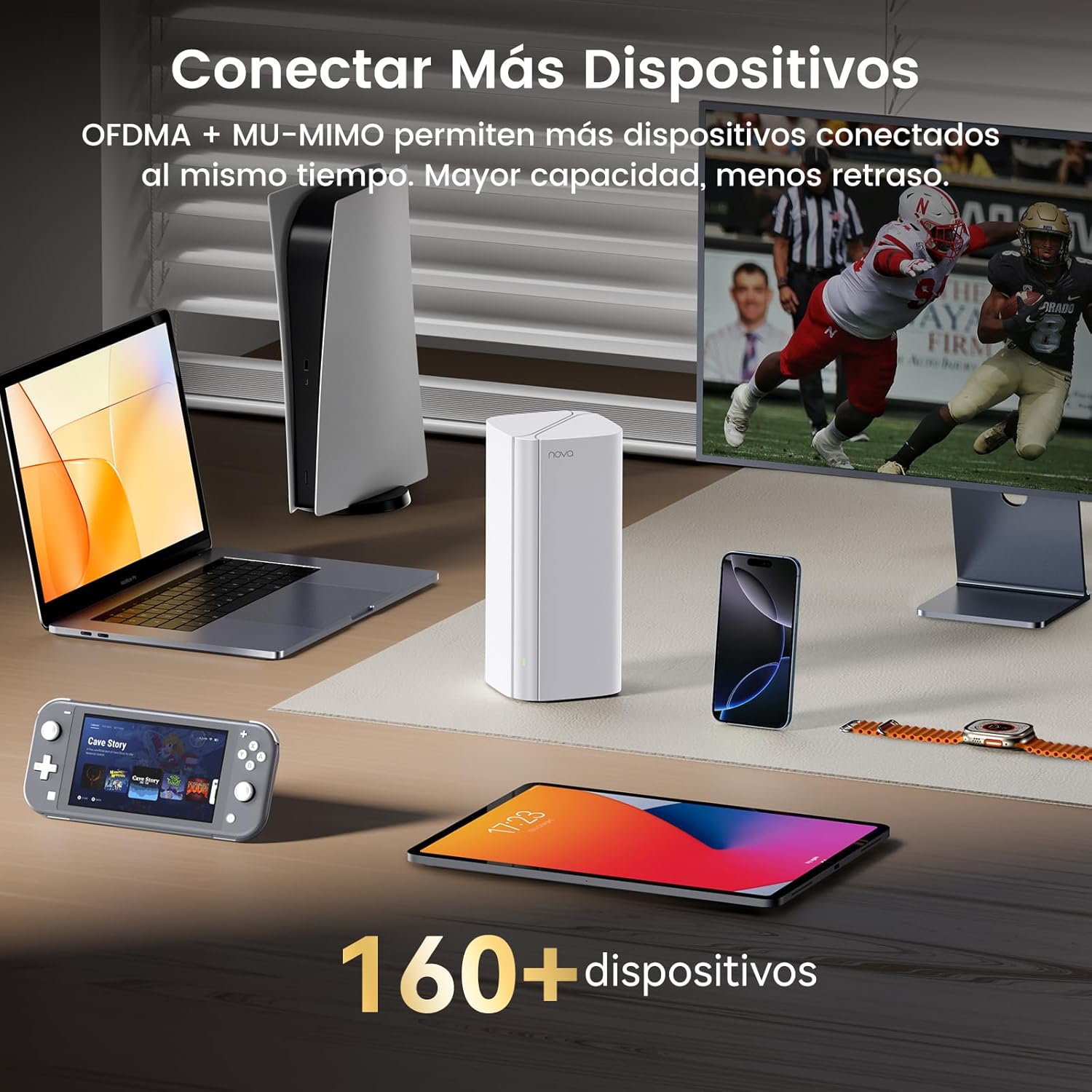 Sistema Mesh WiFi 6 Tenda