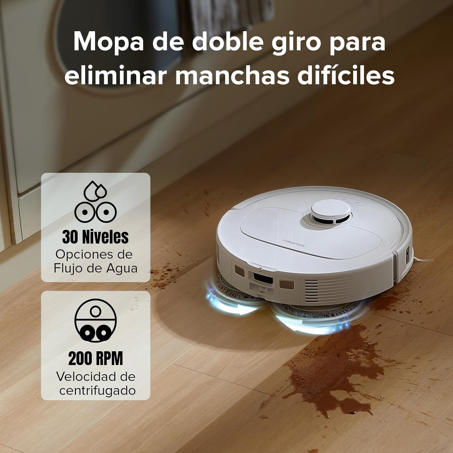 Aspiradora Roborock Qrevo S