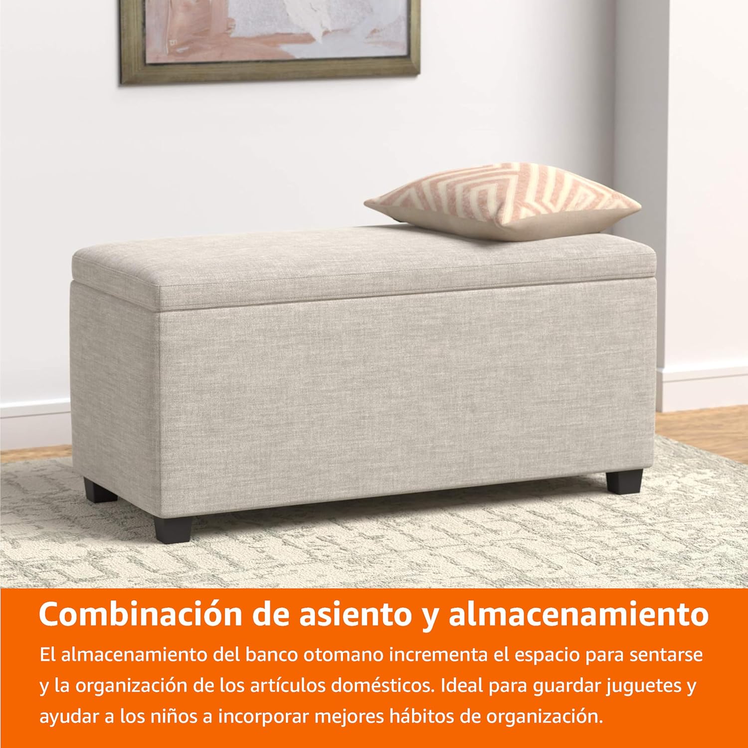 Amazon Basics Banco otomano