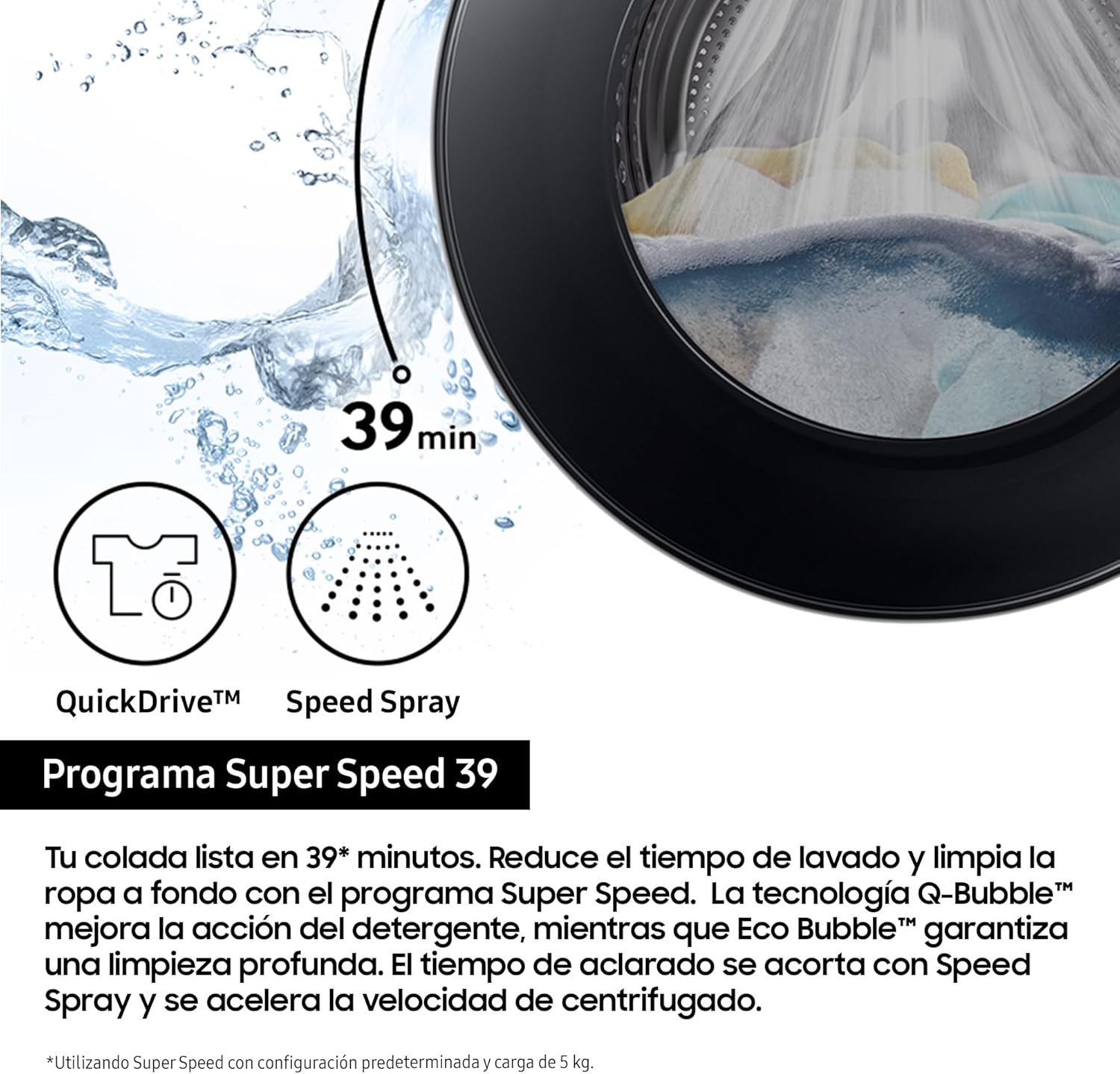 Lavadora Samsung 11Kg