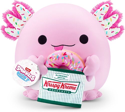 Peluche Snackles Axolotl Krispy Kreme