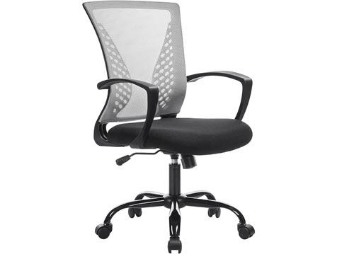 SONGMICS Silla de Oficina giratoria