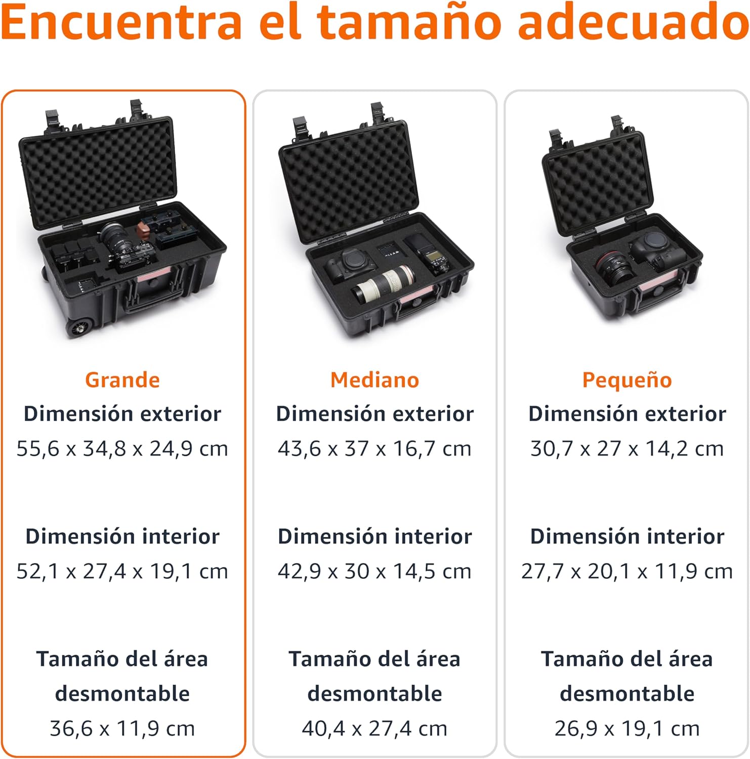 Amazon Basics Maleta Portátil Protectora