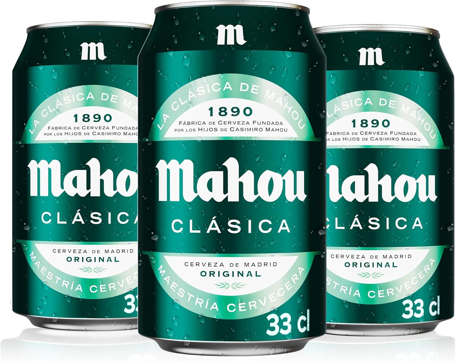 Pack 24 Latas x 33cl Mahou Clásica